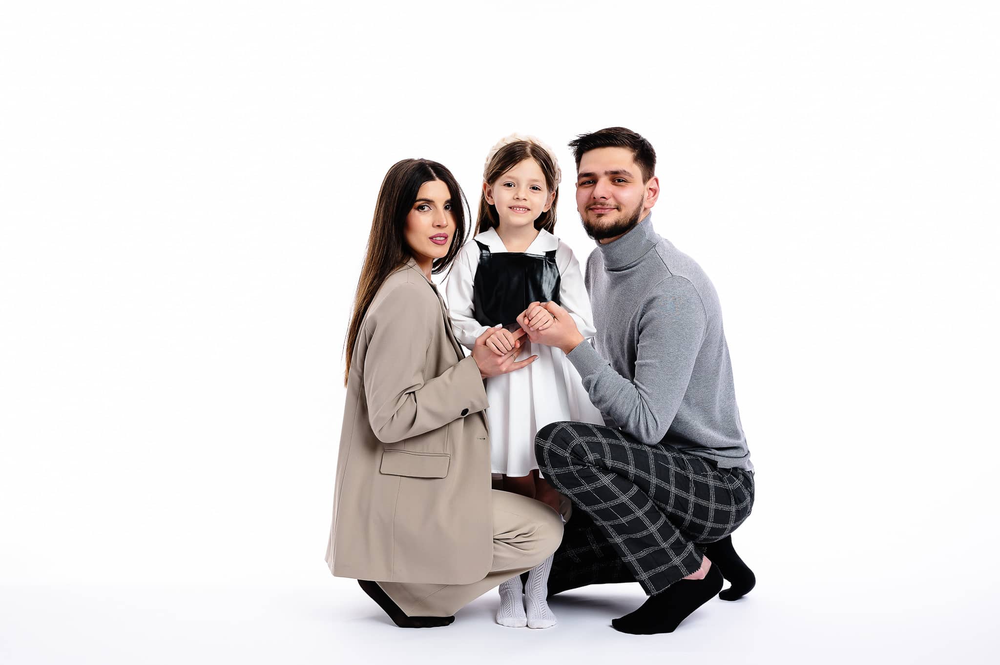 Professional family photoshoot all generations studio Northampton