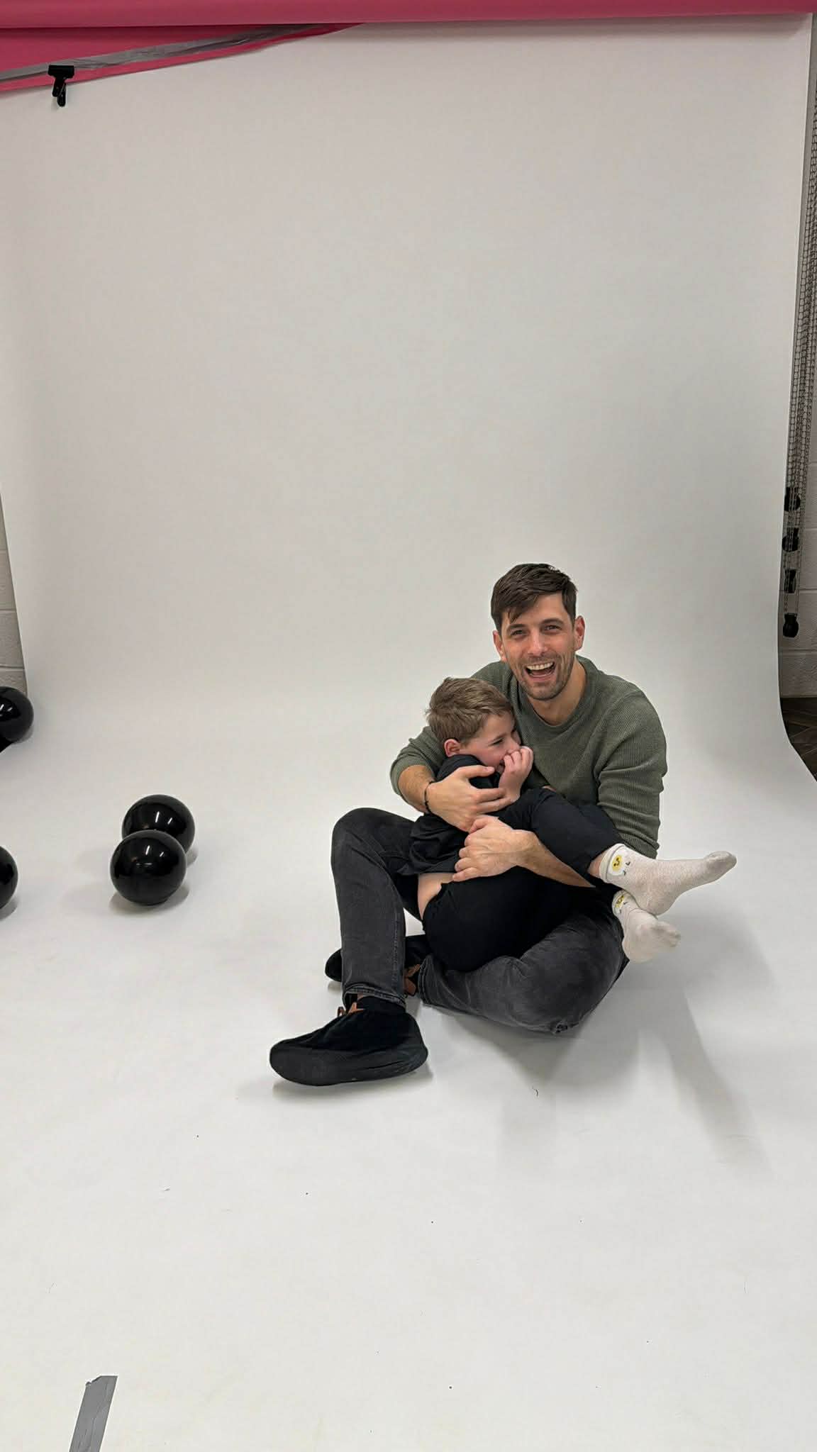 Mihai Gonguta photography studio Milton Keynes birthday session with child