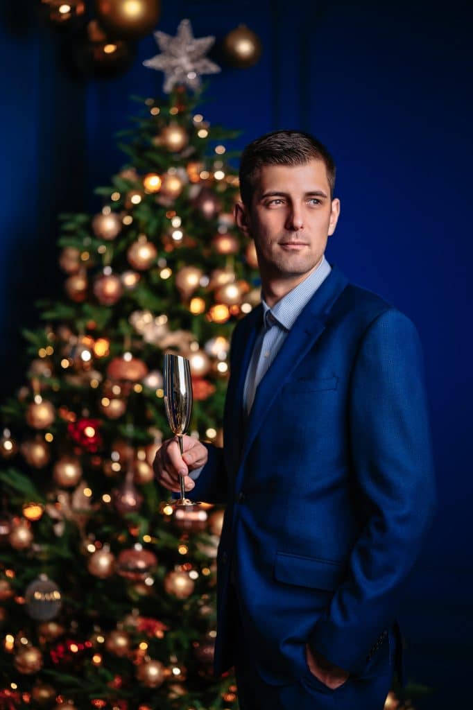 Mihai Gonguta, professional photographer Milton Keynes, in his photography studio