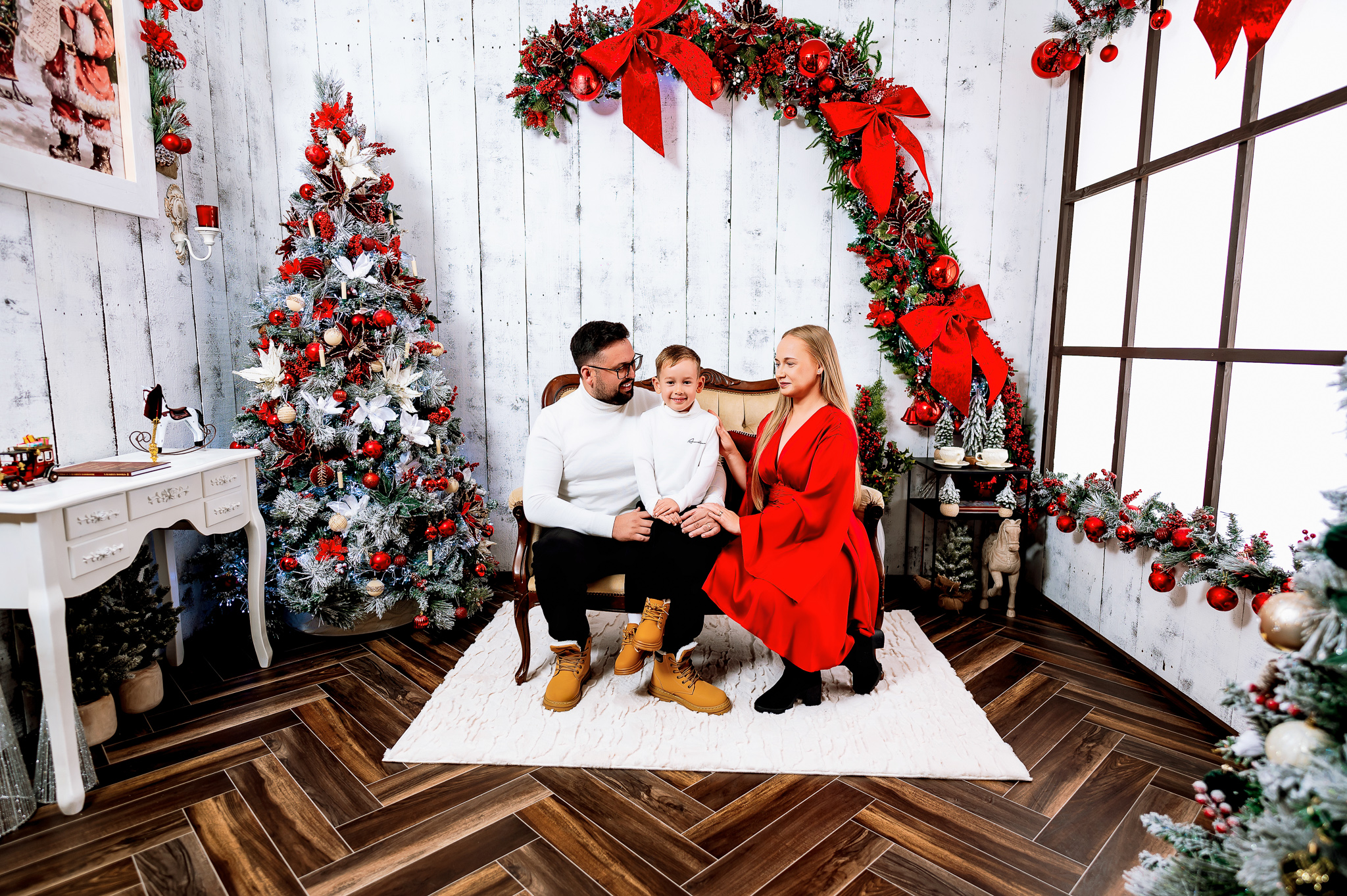 Christmas photoshoot 2025 studio session 3