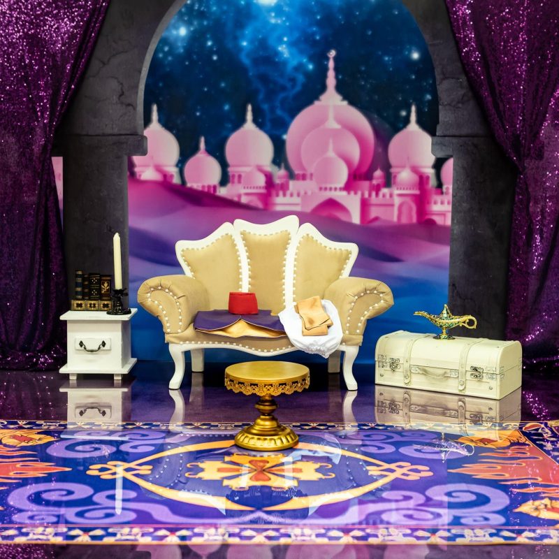 aladin theme, the magic is in the studio , ready for photos