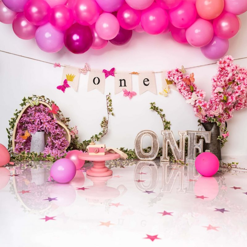 baloons garland for birthday sessions