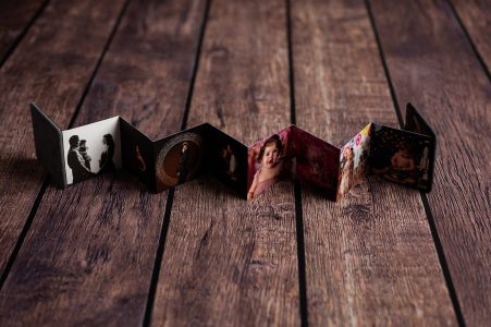 preview of Accordion Mini Books at the studio in northampton