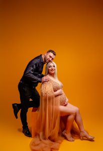 Pregnancy photoshoot showing the beauty of anticipation