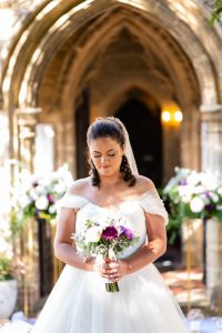 Bride arriving at church Milton Keynes wedding photography Bride arriving at church Milton Keynes wedding photography